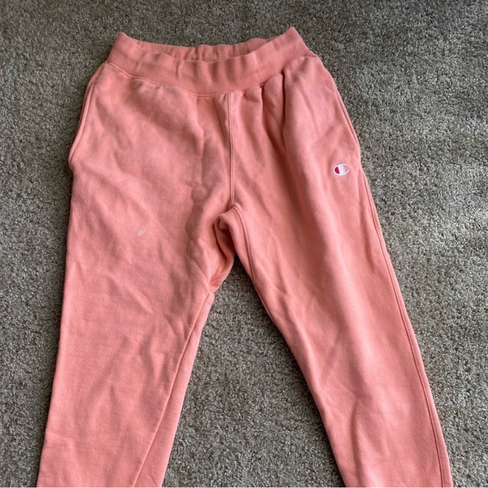 Champion Reverse Weave Joggers (Salmon) Medium